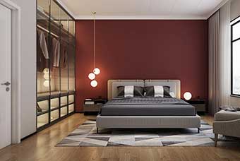 资阳现代风格-卧室