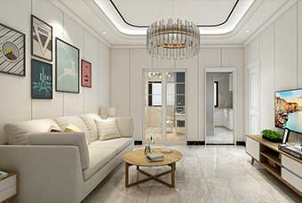 资阳现代风格-客厅