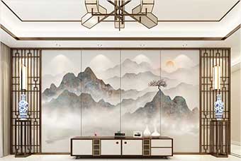 资阳森佰汇航空纤维（山水画系列）