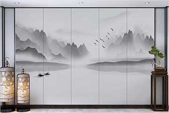 资阳森佰汇航空纤维（山水画系列）