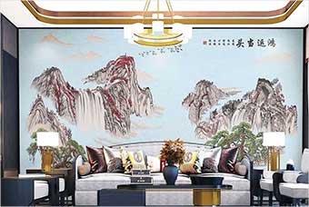 资阳森佰汇航空纤维墙咔（鸿运当头）