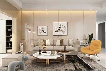 资阳客厅空间案例